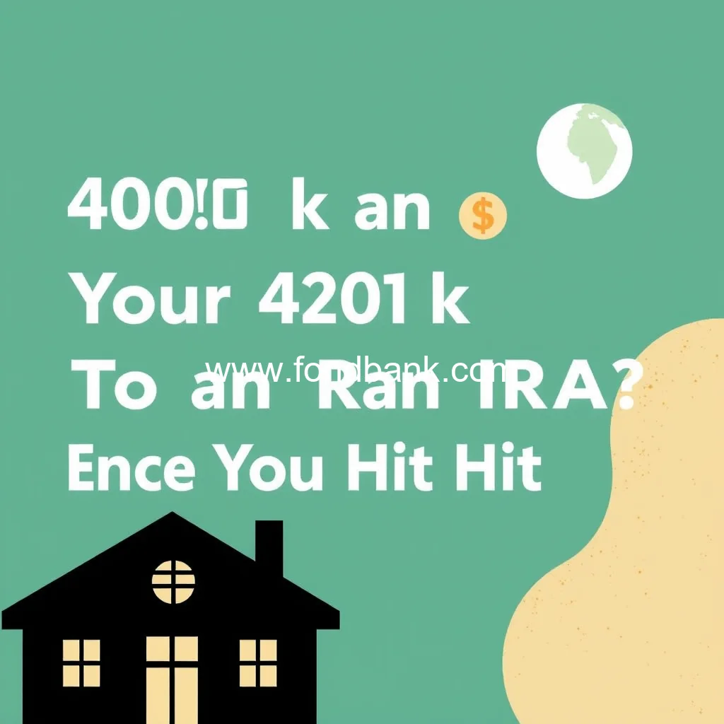 You are currently viewing Should You Move Your 401  k  to an IRA Once You Hit 59½
