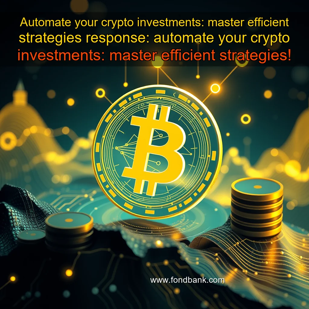 You are currently viewing Automate your crypto investments: master efficient strategies


 response: automate your crypto investments: master efficient strategies!