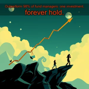Read more about the article Outperform 98% of fund managers: one investment, forever hold.