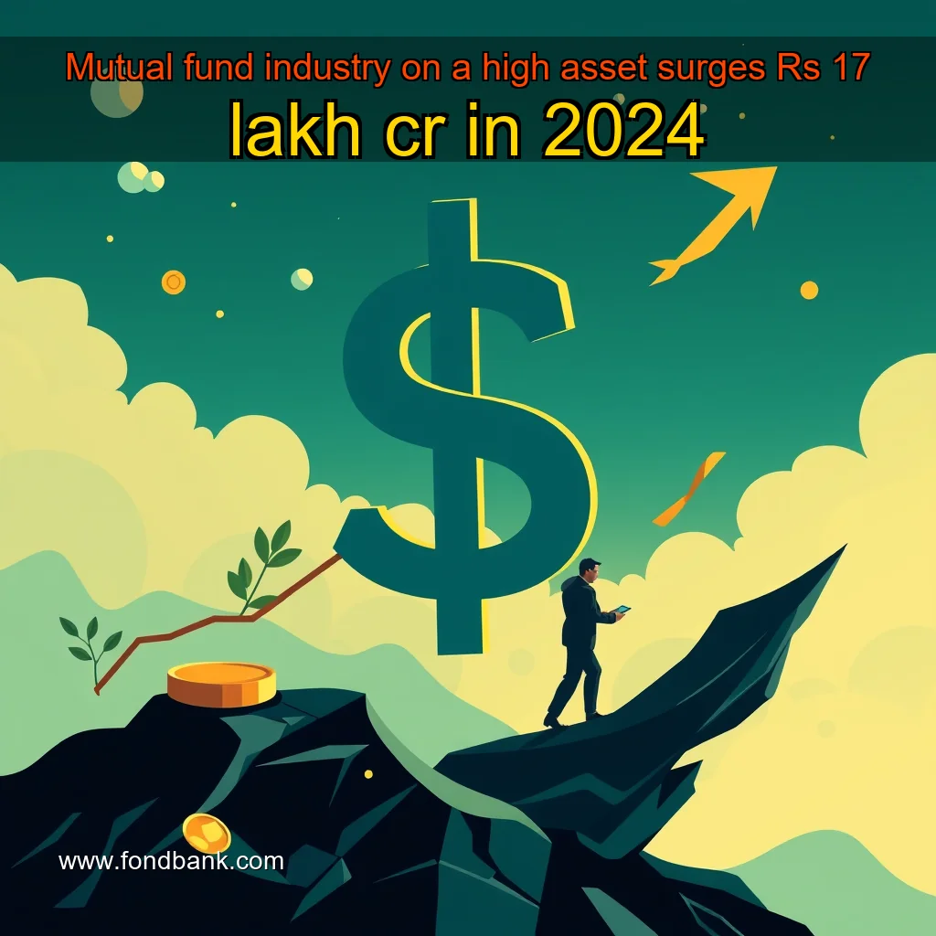 You are currently viewing Mutual fund industry on a high  asset surges Rs 17 lakh cr in 2024