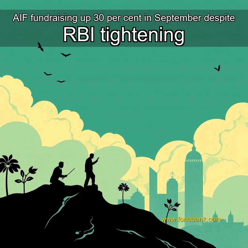 You are currently viewing AIF fundraising up 30 per cent in September despite RBI tightening