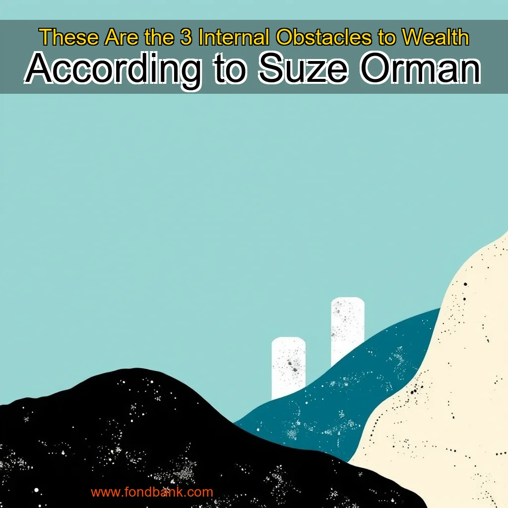 You are currently viewing These Are the 3 Internal Obstacles to Wealth  According to Suze Orman