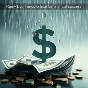 Read more about the article Rainy Day Funds critical for financial success
