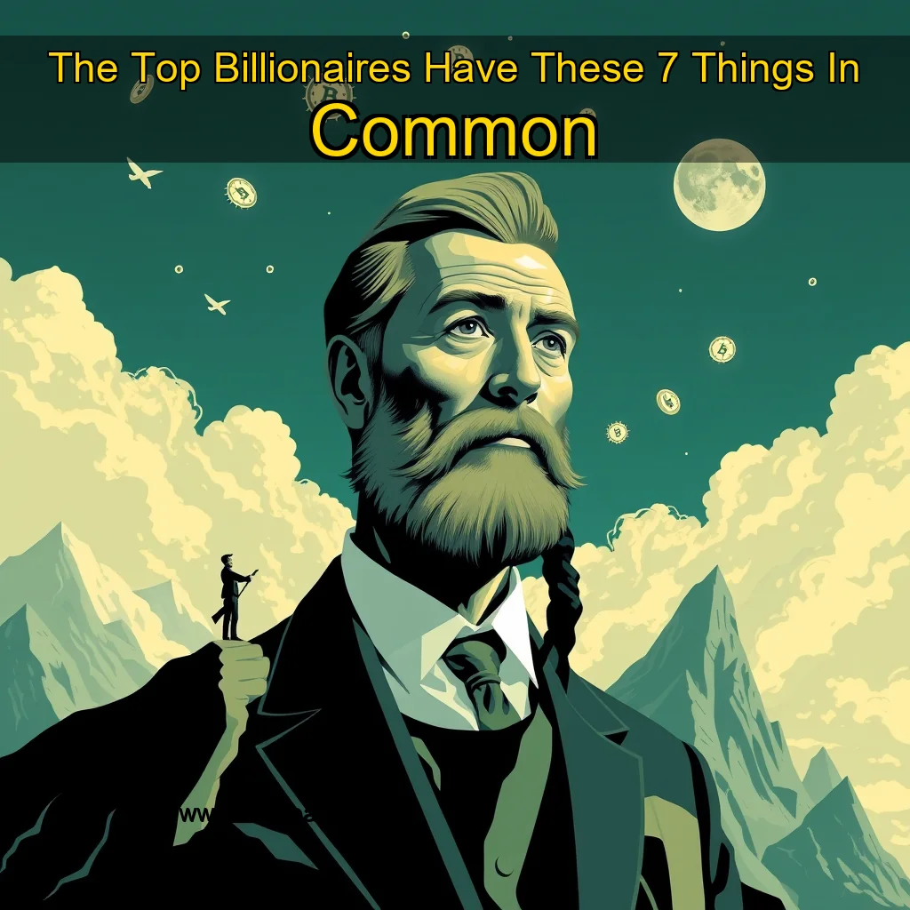 You are currently viewing The Top Billionaires Have These 7 Things In Common