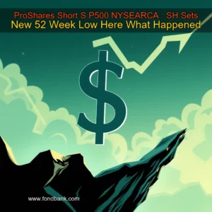Read more about the article ProShares Short S  P500  NYSEARCA : SH  Sets New 52  Week Low  Here What Happened