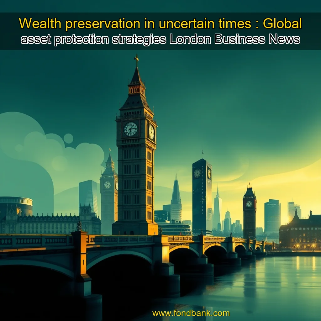 You are currently viewing Wealth preservation in uncertain times : Global asset protection strategies  London Business News