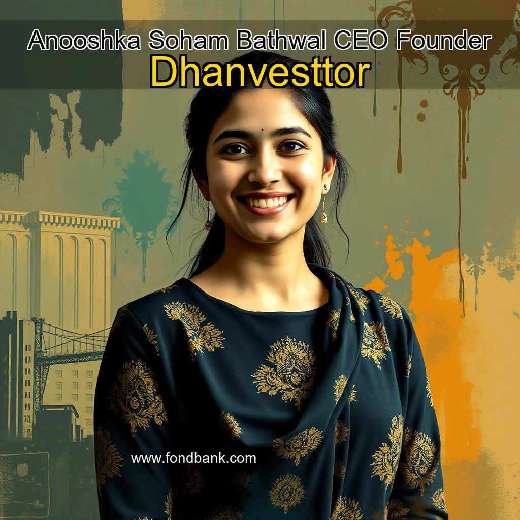 You are currently viewing Anooshka Soham Bathwal  CEO  Founder  Dhanvesttor