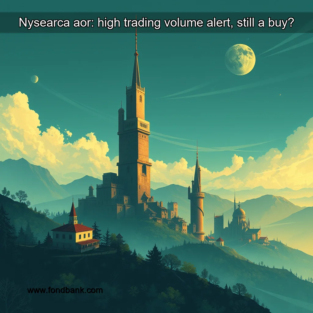 You are currently viewing Nysearca aor: high trading volume alert, still a buy?