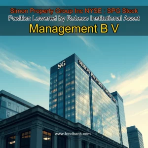 Read more about the article Simon Property Group  Inc   NYSE : SPG  Stock Position Lowered by Robeco Institutional Asset Management B  V