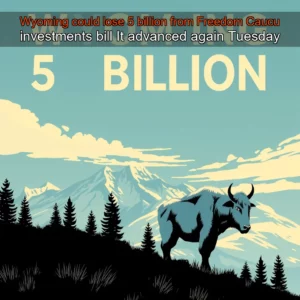 Read more about the article Wyoming could lose 5 billion from Freedom Caucu investments bill  It advanced again Tuesday