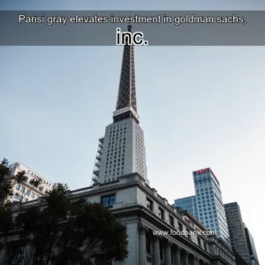 Read more about the article Parisi gray elevates investment in goldman sachs, inc.