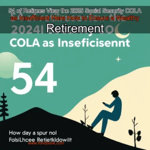 Read more about the article 54  of Retirees View the 2025 Social Security COLA as Insufficient  Here How to Ensure a Wealthy Retirement
