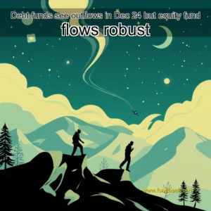 Read more about the article Debt funds see outflows in Dec  24  but equity fund flows robust