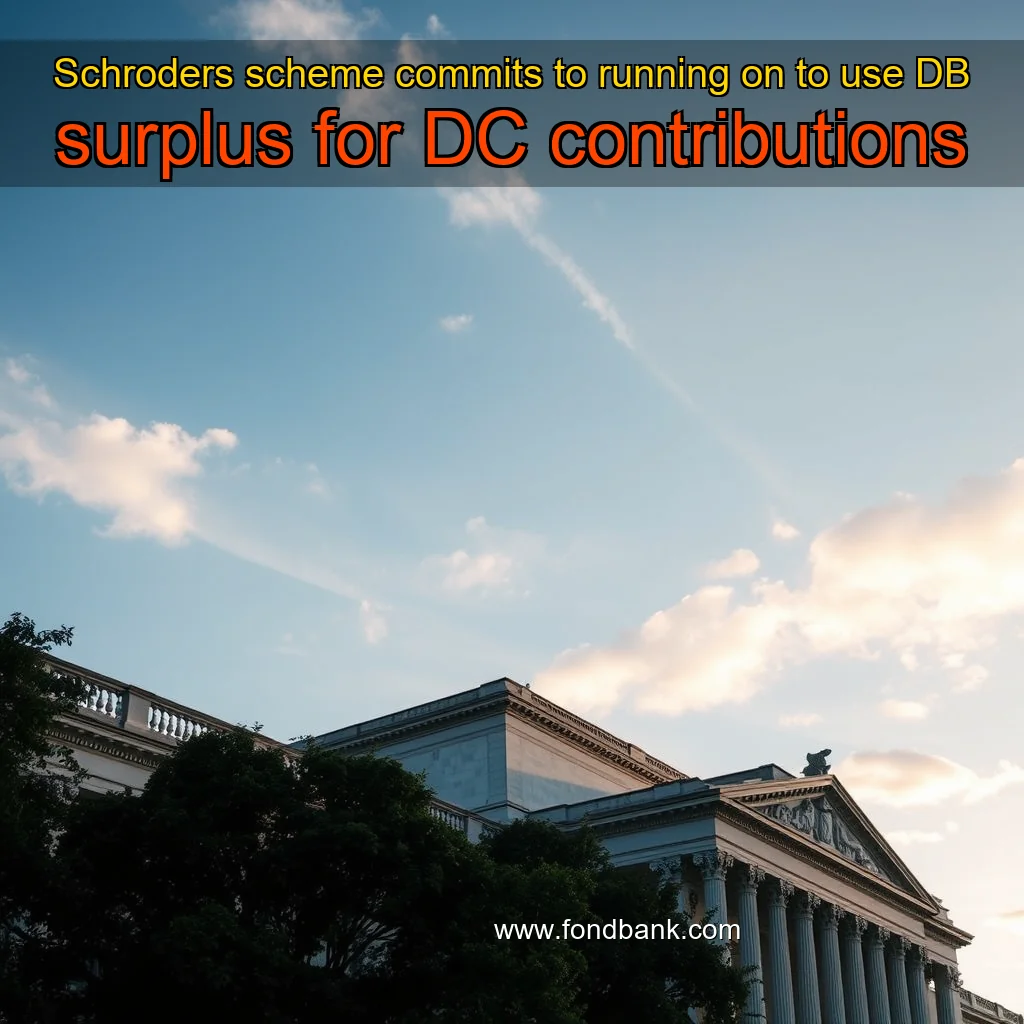 You are currently viewing Schroders scheme commits to running  on to use DB surplus for DC contributions