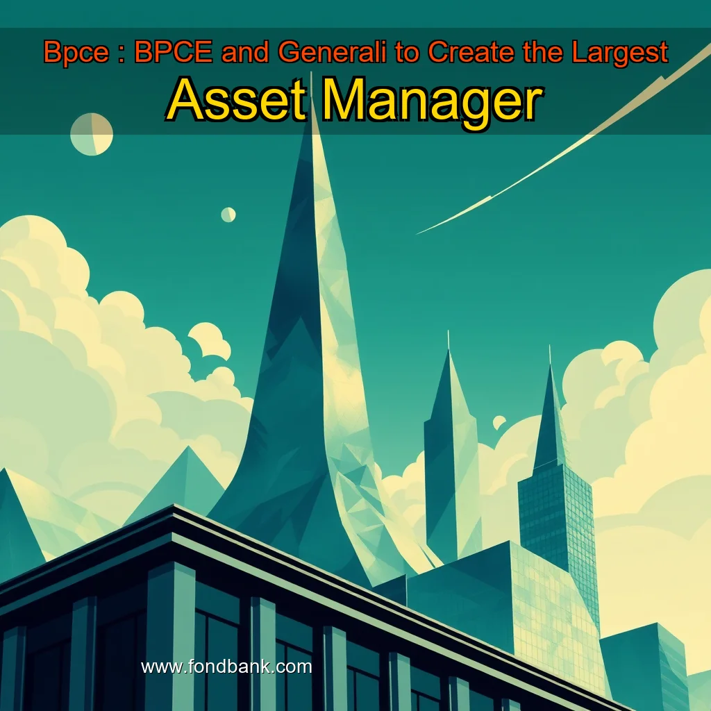 You are currently viewing Bpce : BPCE and Generali to Create the Largest Asset Manager