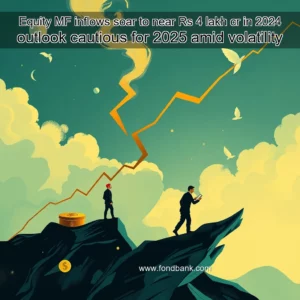 Read more about the article Equity MF inflows soar to near Rs 4 lakh cr in 2024  outlook cautious for 2025 amid volatility
