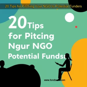 Read more about the article 20 Tips for Pitching Your NGO to Potential Funders