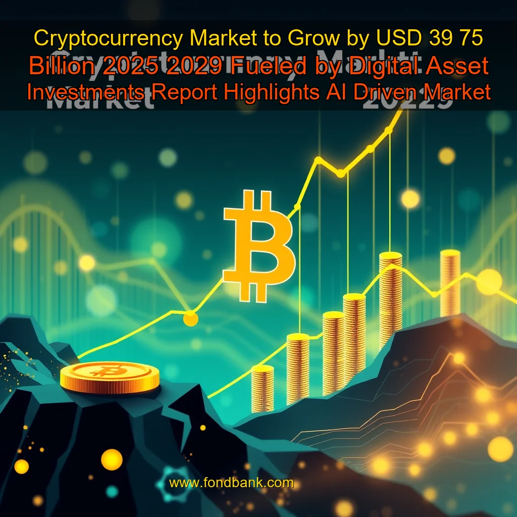 You are currently viewing Cryptocurrency Market to Grow by USD 39  75 Billion  2025  2029  Fueled by Digital Asset Investments  Report Highlights AI  Driven Market Transformation