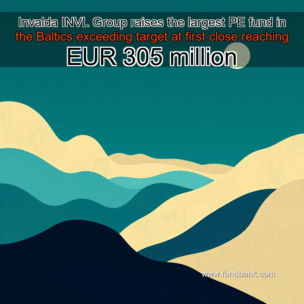 You are currently viewing Invalda INVL Group raises the largest PE fund in the Baltics exceeding target at first close reaching EUR 305 million