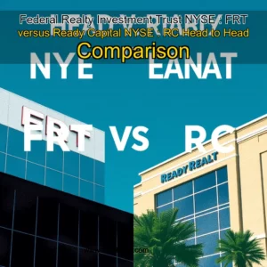 Read more about the article Federal Realty Investment Trust  NYSE : FRT  versus Ready Capital  NYSE : RC  Head to Head Comparison