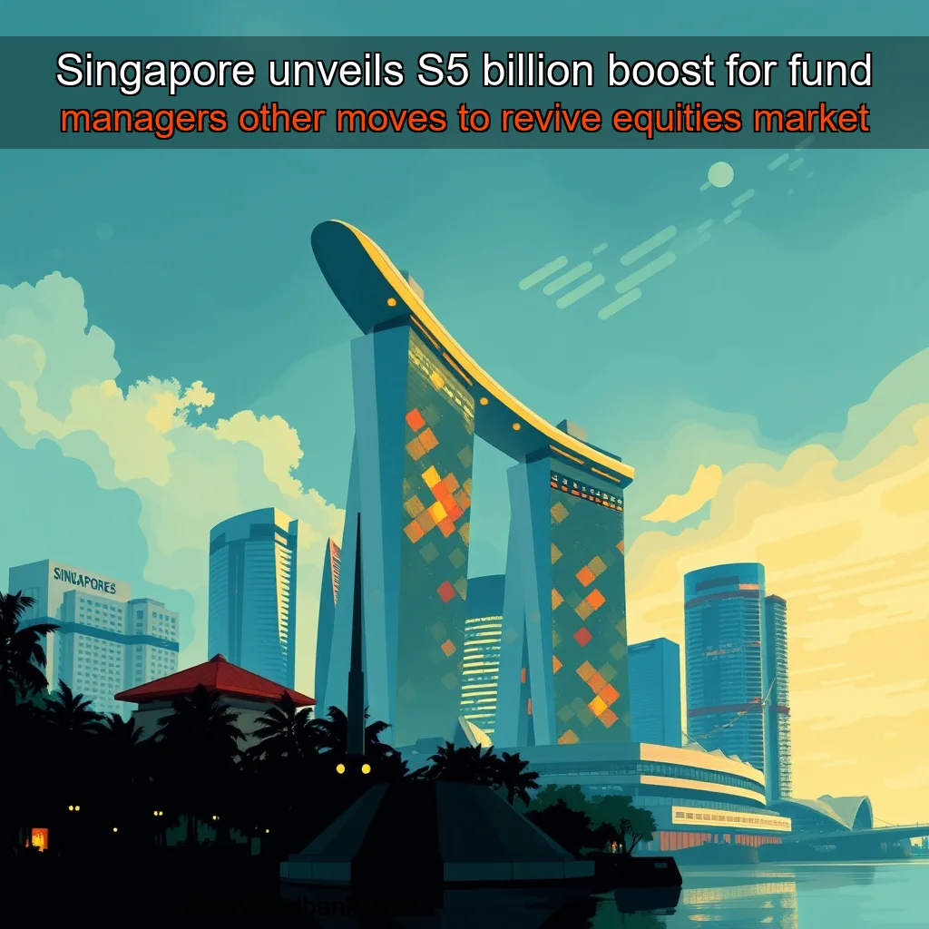 You are currently viewing Singapore unveils S5 billion boost for fund managers  other moves to revive equities market