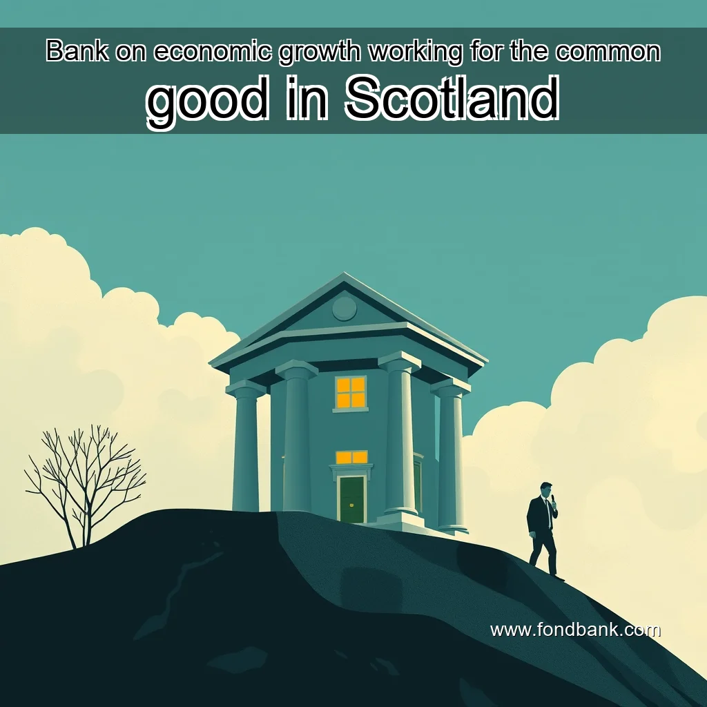 You are currently viewing Bank on economic growth working for the common good in Scotland