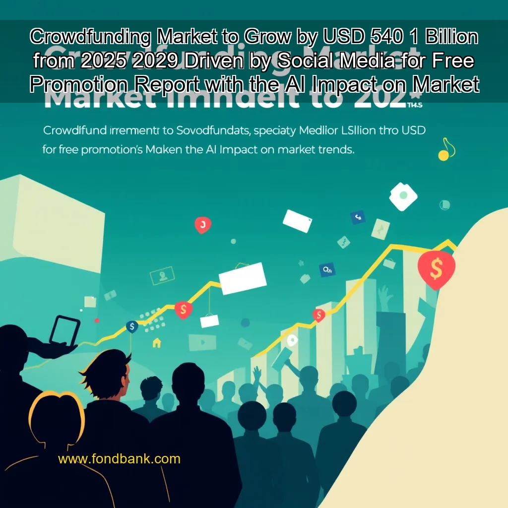 You are currently viewing Crowdfunding Market to Grow by USD 540  1 Billion from 2025  2029  Driven by Social Media for Free Promotion  Report with the AI Impact on Market Trends