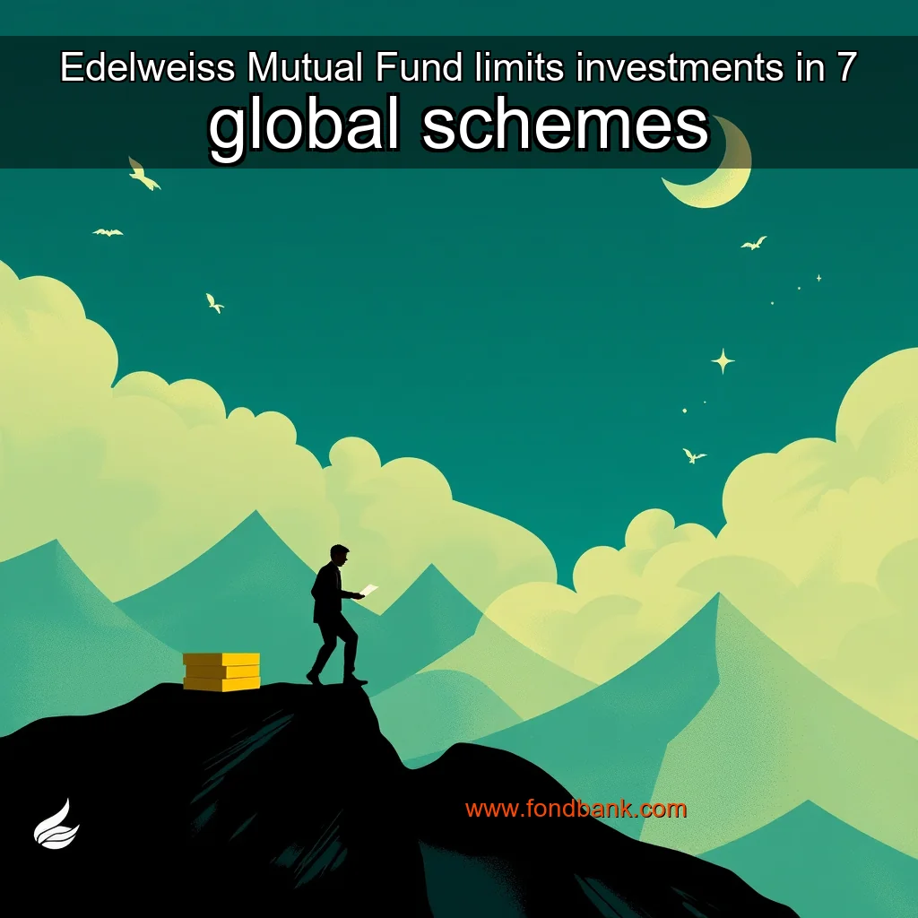 Read more about the article Edelweiss Mutual Fund limits investments in 7 global schemes