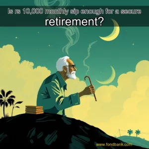 Read more about the article Is rs 10,000 monthly sip enough for a secure retirement?