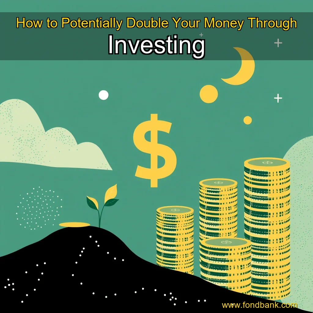 You are currently viewing How to Potentially Double Your Money Through Investing