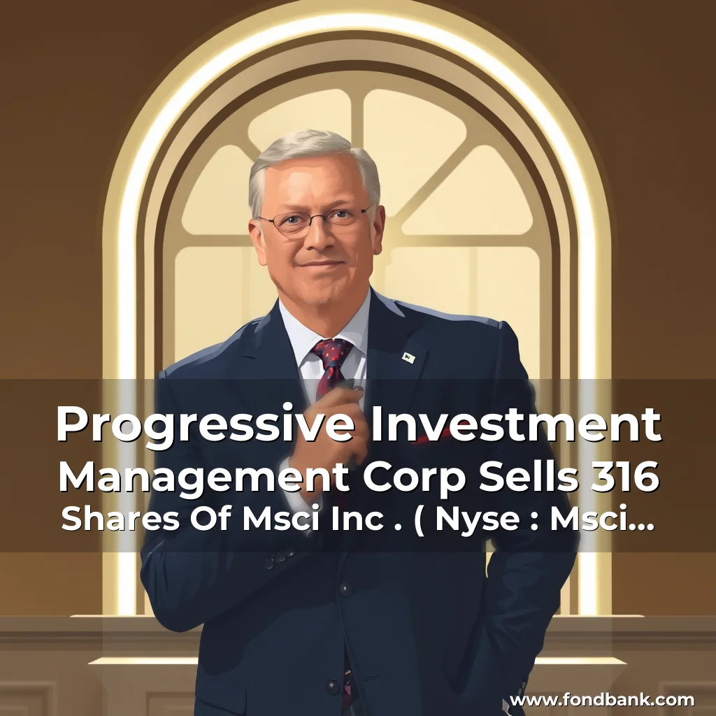 You are currently viewing Progressive Investment Management Corp Sells 316 Shares Of Msci Inc . ( Nyse : Msci ) 0.00% 0.00% 0.