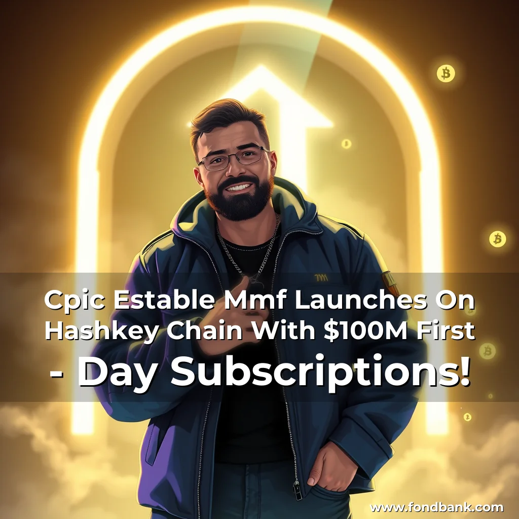 You are currently viewing Cpic Estable Mmf Launches On Hashkey Chain With $100M First – Day Subscriptions!