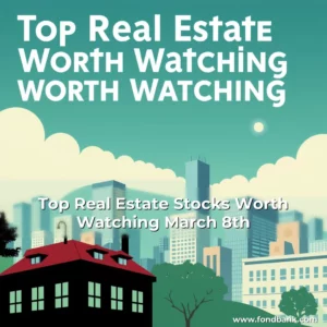Artistic representation for Top Real Estate Stocks Worth Watching March 8th