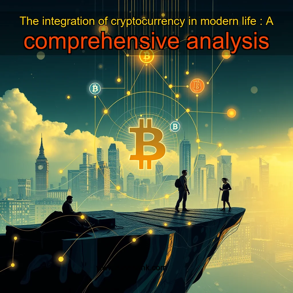 Artistic representation for The integration of cryptocurrency in modern life : A comprehensive analysis