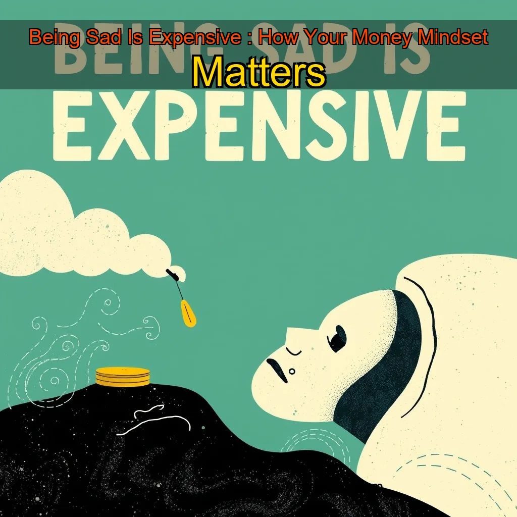 Artistic representation for Being Sad Is Expensive : How Your Money Mindset Matters