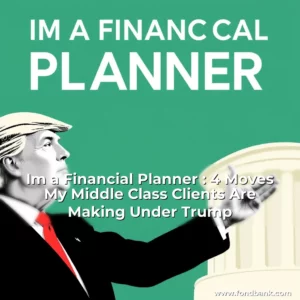 Read more about the article Im a Financial Planner : 4 Moves My Middle  Class Clients Are Making Under Trump