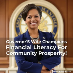 Artistic representation for Governor'S Wife Champions Financial Literacy For Community Prosperity!