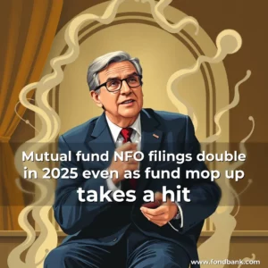 Read more about the article Mutual fund NFO filings double in 2025 even as fund mop  up takes a hit