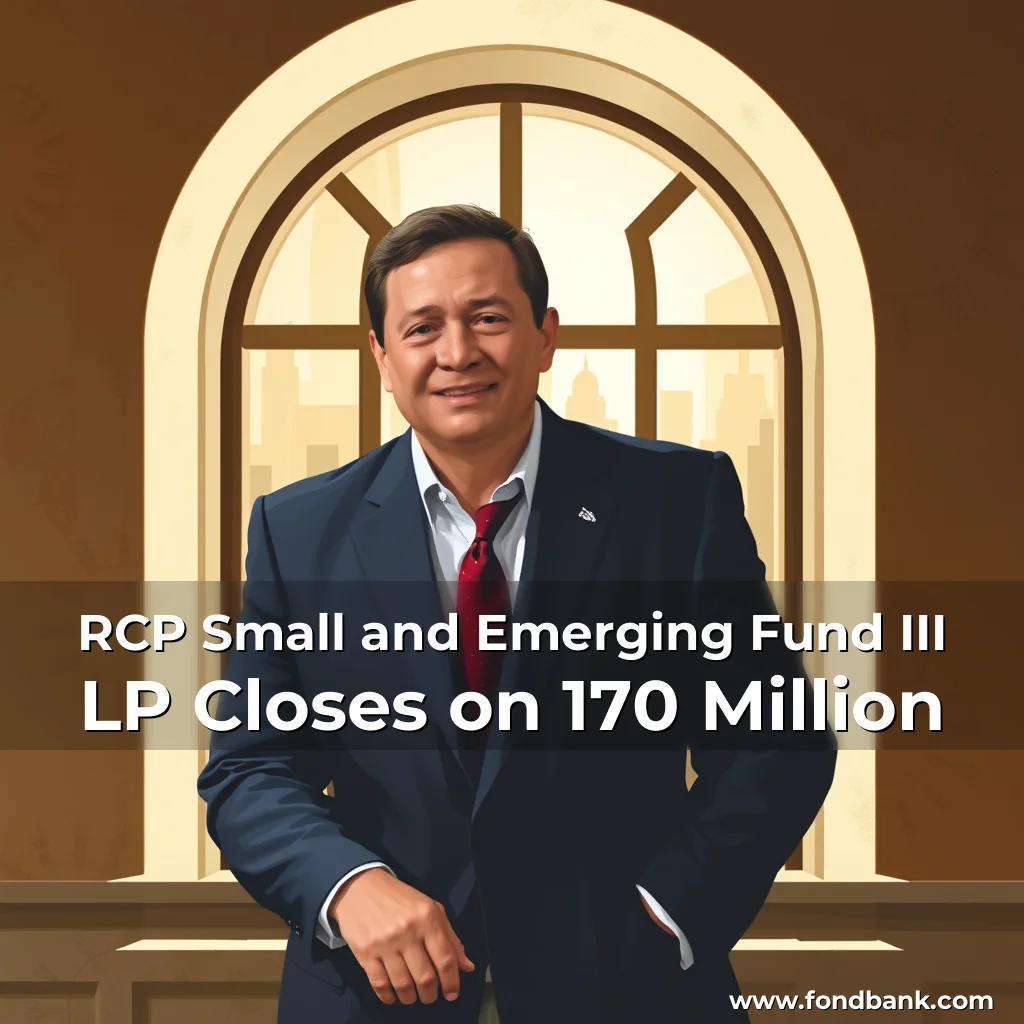 You are currently viewing RCP Small and Emerging Fund III  LP Closes on 170 Million