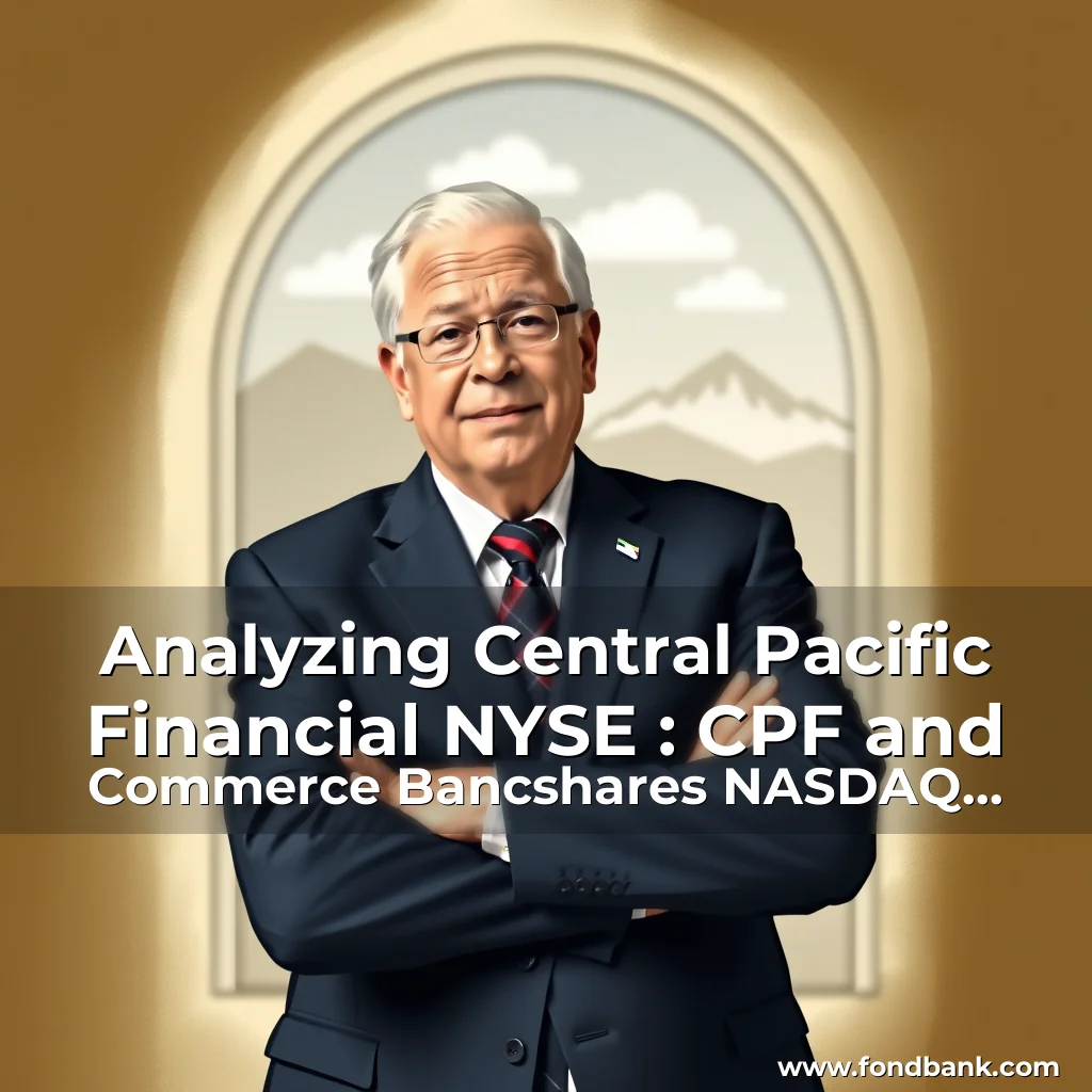Read more about the article Analyzing Central Pacific Financial  NYSE : CPF  and Commerce Bancshares  NASDAQ : CBSH