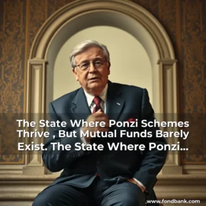 Artistic representation for The State Where Ponzi Schemes Thrive , But Mutual Funds Barely Exist. The State Where Ponzi Schemes Thrive, But Mutual Funds Barely Exist.