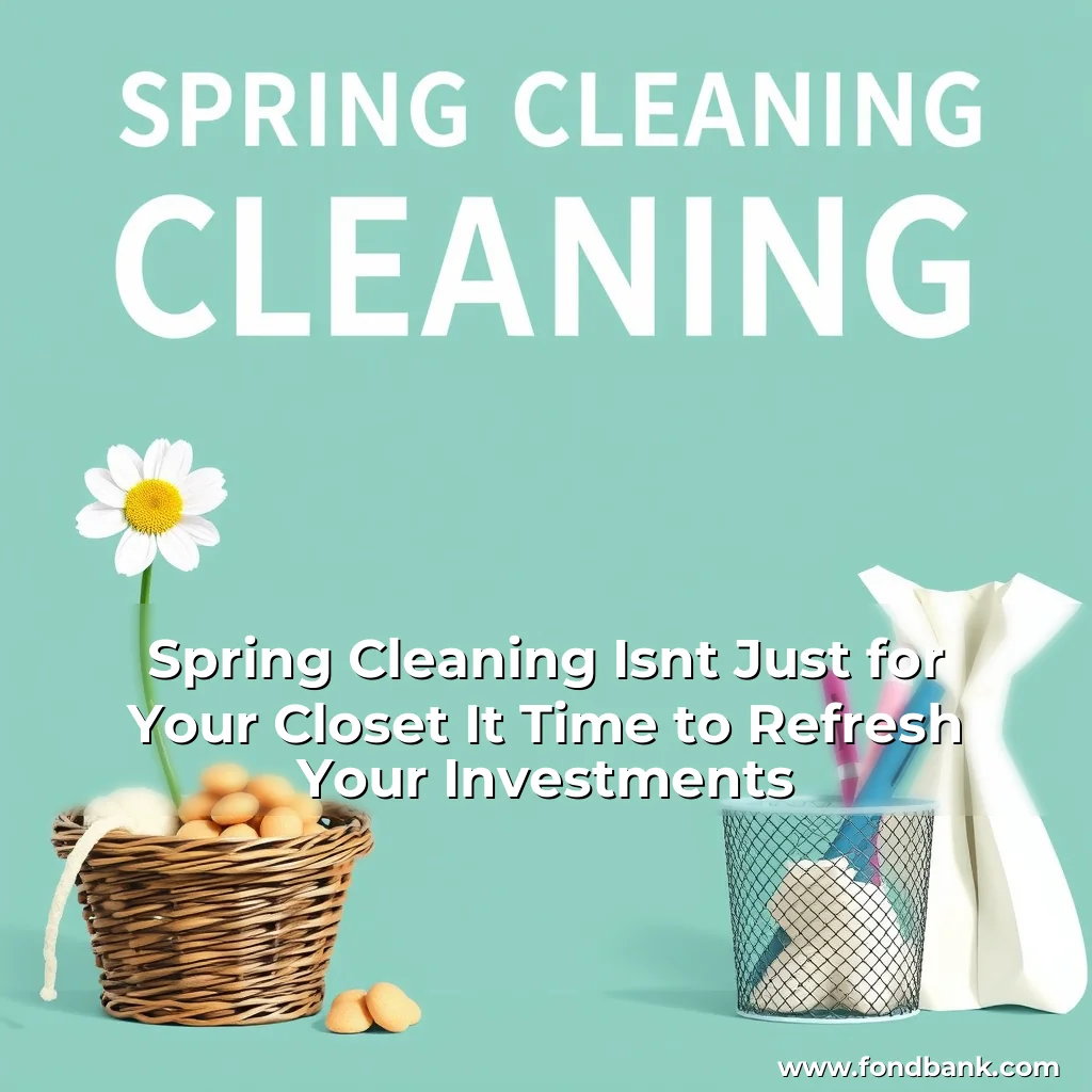 Artistic representation for Spring Cleaning Isnt Just for Your Closet It Time to Refresh Your Investments