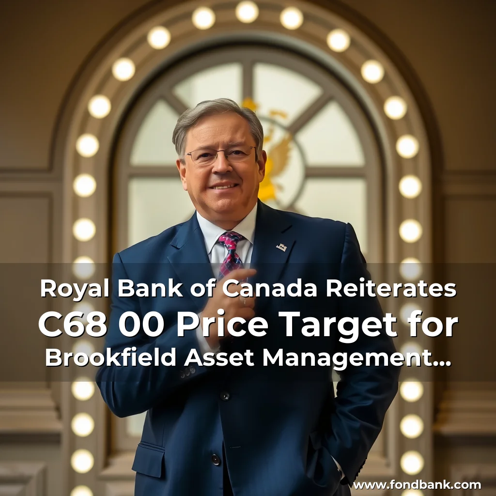 Artistic representation for Royal Bank of Canada Reiterates C68 00 Price Target for Brookfield Asset Management TSE : BAM
