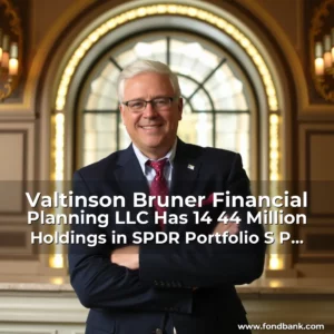 Artistic representation for Valtinson Bruner Financial Planning LLC Has 14 44 Million Holdings in SPDR Portfolio S P 500 ETF NYSEARCA : SPLG