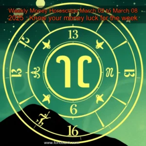 Artistic representation for Weekly Money Horoscope March 02 to March 08 2025 : Know your money luck for the week