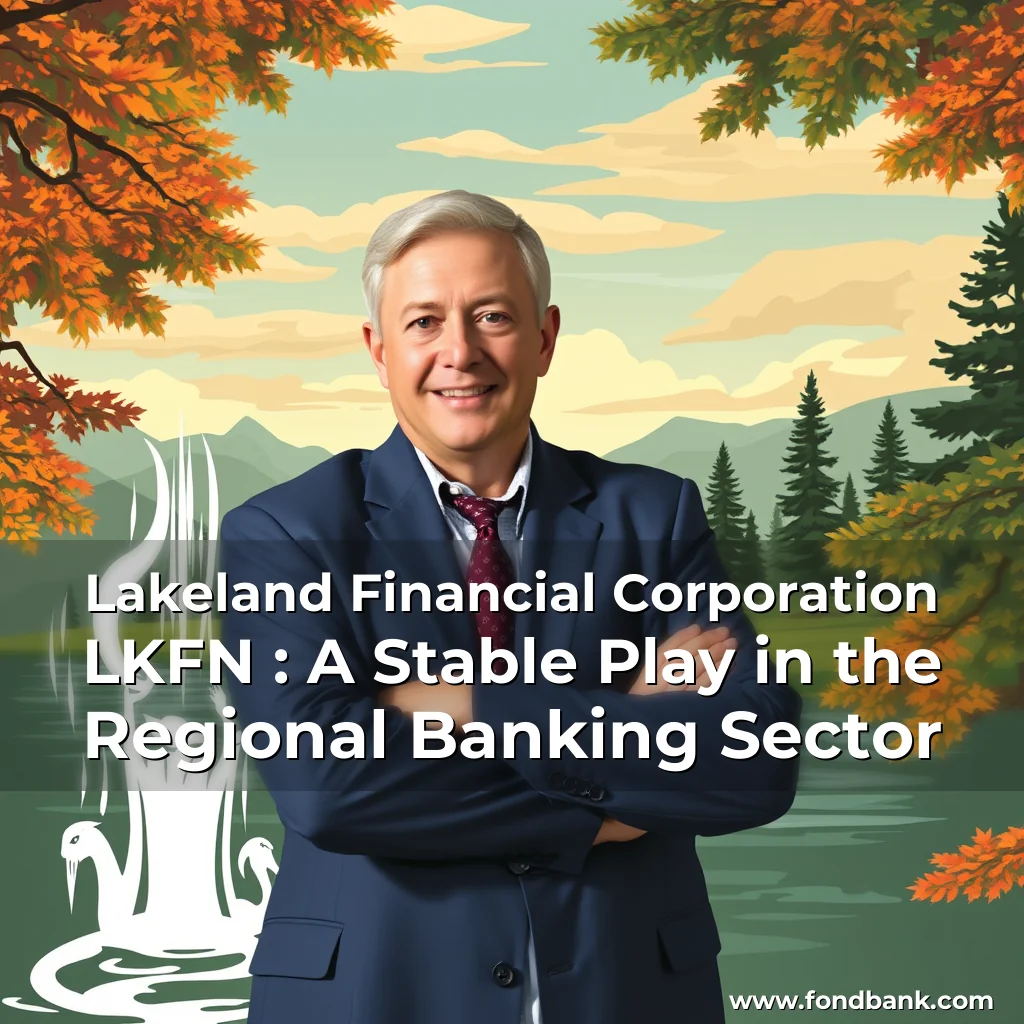 Artistic representation for Lakeland Financial Corporation LKFN : A Stable Play in the Regional Banking Sector