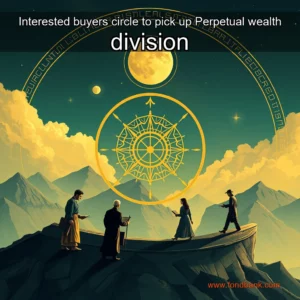 Artistic representation for Interested buyers circle to pick up Perpetual wealth division