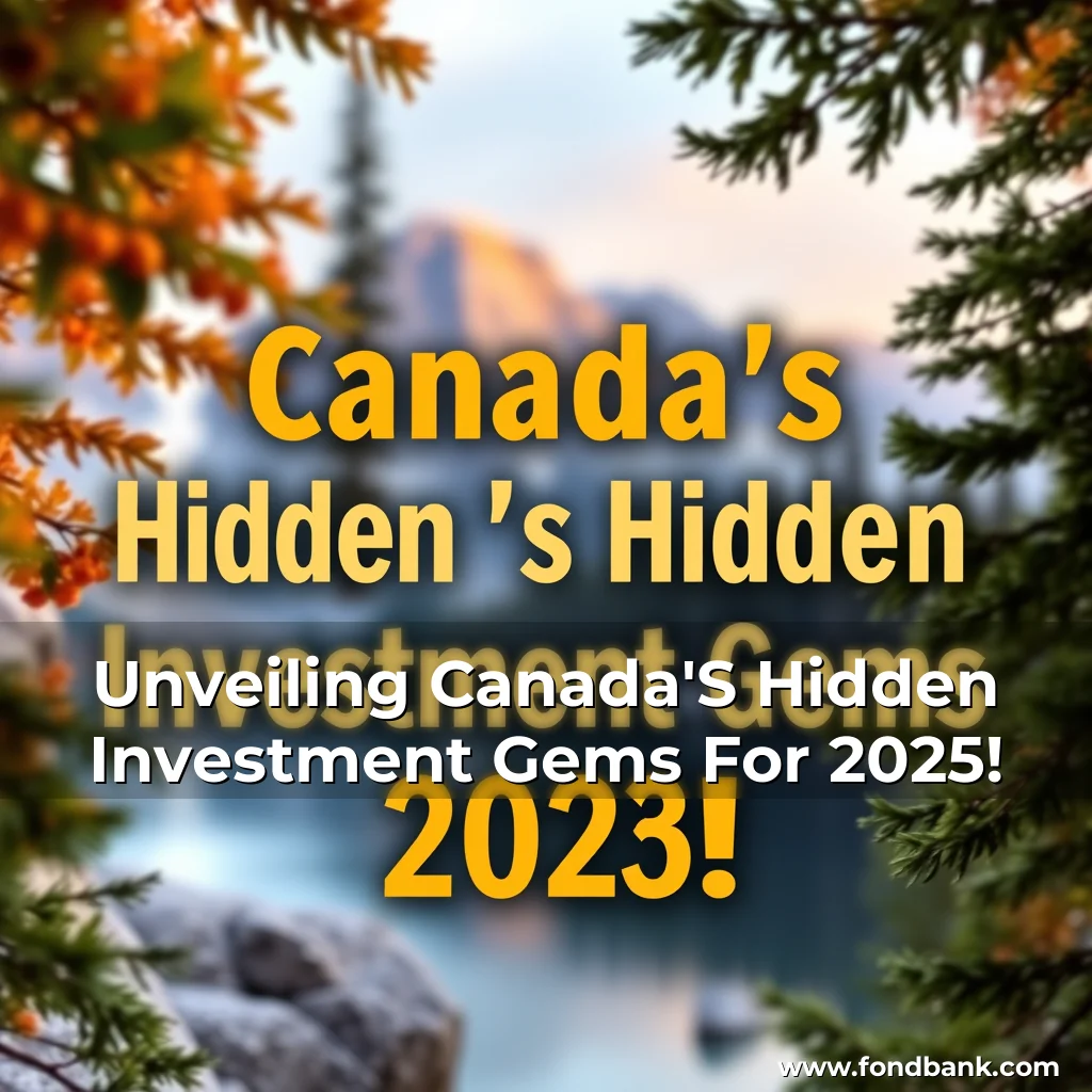 Artistic representation for Unveiling Canada'S Hidden Investment Gems For 2025!