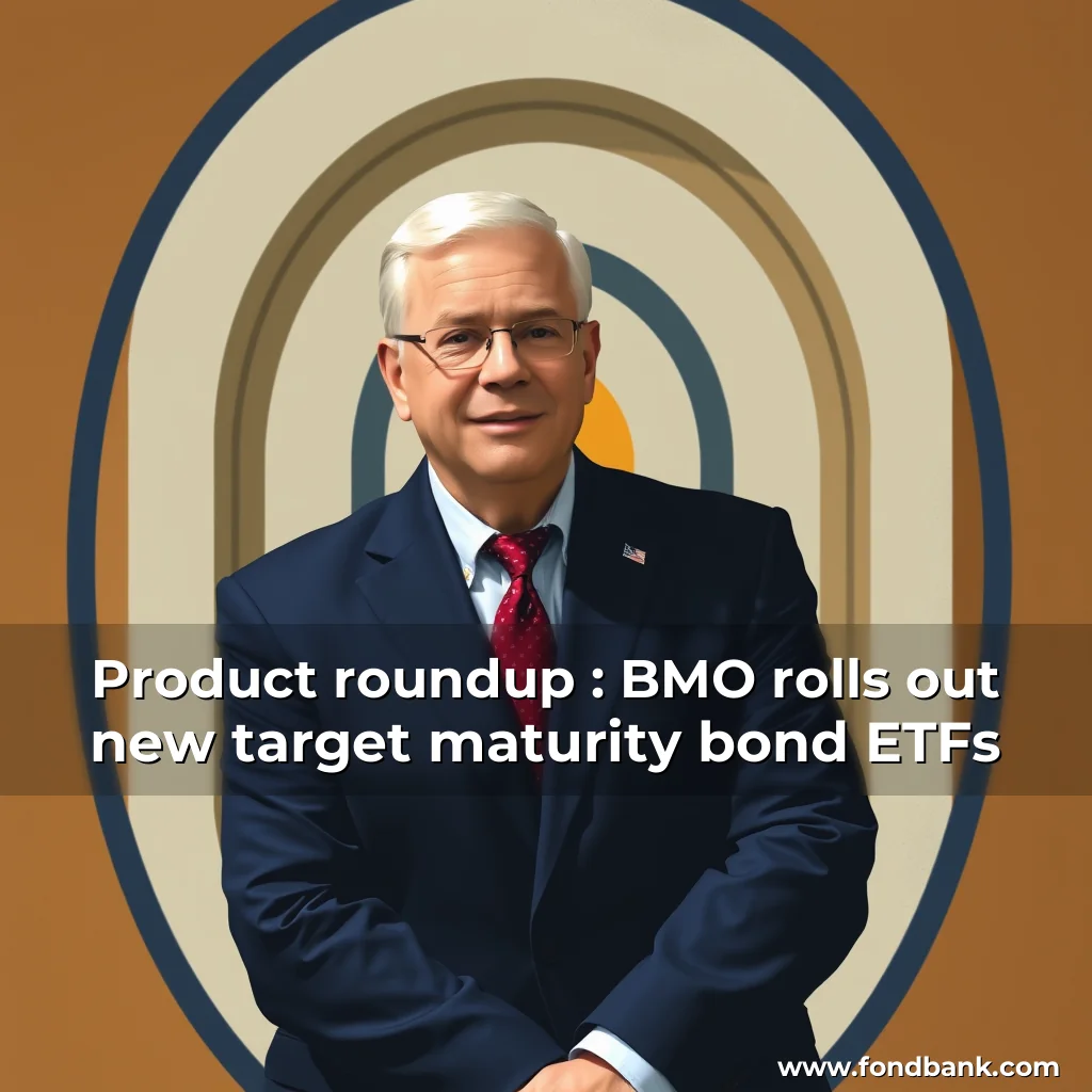 You are currently viewing Product roundup : BMO rolls out new target  maturity bond ETFs