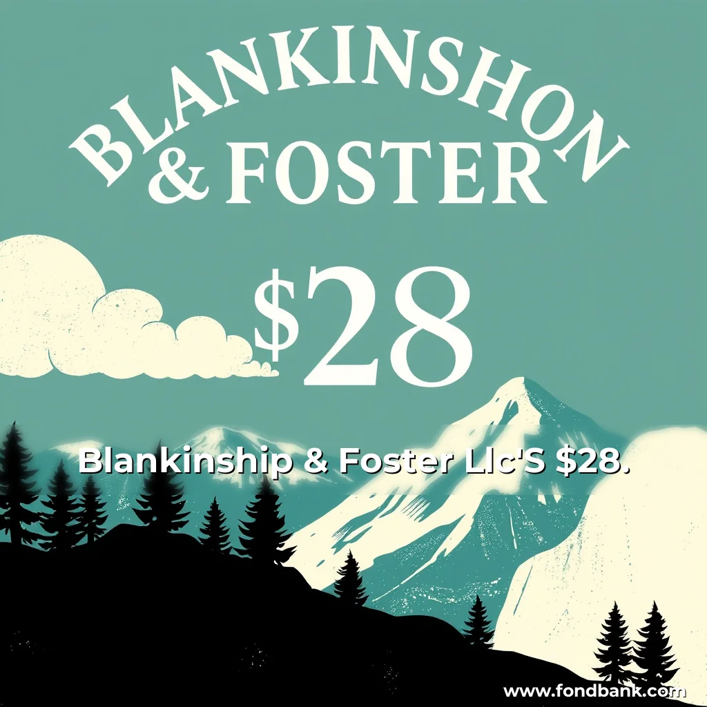 You are currently viewing Blankinship & Foster Llc’S $28.